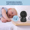 LAKOO® Kitty - Babyfoon met Camera - HD Nachtzicht Draaibaar - Zwart