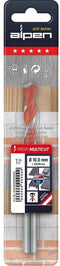 Alpen Drills 17200800100 - Multifunctionele boor - Carbide 8 mm - 120 mm lengte