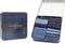 Tommy Hilfiger Stripe Tin Giftbox - 4P Heren Sokken - Hoog model - Blauw (4 paar)