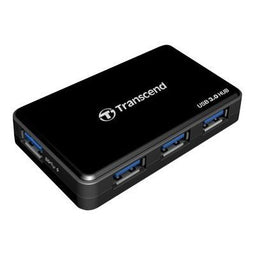 Transcend TS-HUB3K - USB 3.2 4-Port hub - 4x USB type-A - Zwart
