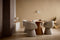 KARWEI Roos - Hanglamp - Katoenen lampkap - Beige 48cm