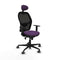 Bureaustoel met hoofdsteun Piqueras y Crespo 1D036G1 Paars