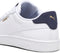 PUMA Smash 3.0 L - Unisex Sneakers - Gevoerde kraag - PUMA White-PUMA Navy-PUMA Gold