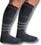 Sandside Compressiekousen - 2 Paar - Geavanceerde Compressietechnologie - Zwart - Maat 36-40 S/M (2 paar)