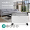 Nedis Convectorkachel - 2000 W - 3 Warmte Standen - Turbo-functie - Timerfunctie - Instelbare thermostaat - Geïntegreerde handgrepen - Wit