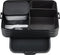 Mepal Bento Lunchbox large - Broodtrommel - Geschikt voor 8 boterhammen - Nordic black