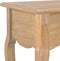 vidaXL - Wandtafel - met - 2 - lades - 110x35x76 - cm - massief - grenenhout