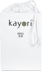 Kayori Shizu - Splittopper Hoeslaken Jersey - 180x220 cm - 95% Katoen - Wit
