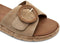 Tamaris Core - Dames Muiltjes - Klittenbandsluiting - TAN - Maat 39