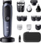 Braun All-in-One Series 7 AIO7580 - 15-in-1 Verzorgingsset - Baardtrimmer met 14 lengtes en AquaGrip - Blauw