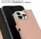 Selencia iPhone 14 Pro - Echt Lederen Bookcase - 3 Pashouders - Dusty Pink