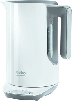Beko WKD6246W - Waterkoker - 1,6l 2400W 360 graden draaibaar - Grijs/Wit