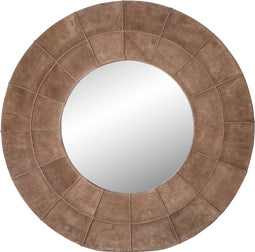 PTMD brenn beige lederen spiegel