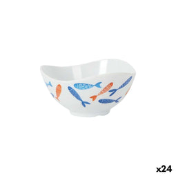 Aperitiefschaaltje La Mediterránea Vissen 12 cm (24 Stuks)