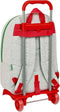 Schoolrugzak met Wielen Benetton Pop Grijs (30 x 46 x 14 cm)