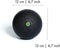 Blackroll Ball Massagebal 12 cm - Zwart