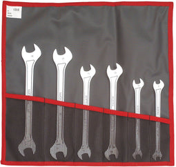 Facom - Set van 8 extra platte steeksleutels - Metrische maten 6x7 t/m 22x24mm (set van 8)