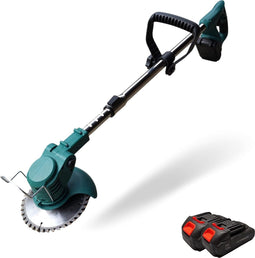 Mardin Kantenmaaier - Grastrimmer - RVS-draaiblad 21V - Zwart/Groen
