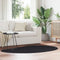 vidaXL - Tapijt - Zwart - 120x170 - cm - van - Polyamide - met - Antislip