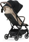 Deryan Air Buggy - Vliegtuig buggy - Geïntegreerde transporttas - Nougat