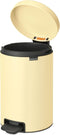 Brabantia NewIcon - Pedaalemmer - 12 liter - Mellow Yellow