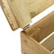 vidaXL - Tuincompostbak - gelat - 80x50x100 - cm - geïmpregneerd - grenenhout