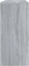 vidaXL - Wandtafel - 100x35x76,5 - cm - bewerkt - hout - grijs - sonoma - eikenkleurig
