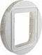SureFlap Montageadapter Kattenluik M - Bruin - 14 x 12 cm