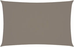 vidaXL - Zonnescherm - rechthoekig - 2x5 - m - oxford - stof - taupe