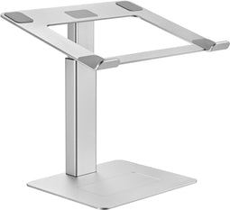 Gembird NBS-D1-02 - Laptopstandaard - Verstelbare hoogte en goede ventilatie - Zilver
