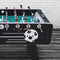 Cougar Arena Voetbaltafel in zwart - Tafelvoetbal tafel incl. 4 ballen en scoreteller - Indoor voetbal tafel van 141x75x88cm