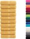 vidaXL - Gastendoekjes - SOLUND - 10 - st - 600 - g/m² - 30x50 - cm - goudkleurig