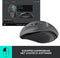 Logitech M705 - Draadloze Marathon Muis - 3 jaar batterijduur - Grijs