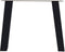 Furniture Legs Europe - Stalen tafelpoot - Taps 72 cm hoog zwart