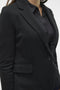 VERO MODA VMJULIA LS BLAZER - Dames Blazer - Aangesloten met knoopsluiting - Zwart