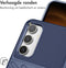 imoshion Hoesje Geschikt voor Samsung Galaxy S23 FE Hoesje Siliconen - imoshion Thunder Backcover - Donkerblauw