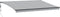 vidaXL - Luifel - automatisch - uittrekbaar - LED - 500x300 - cm - antraciet - en - wit