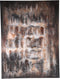 PTMD Xihan Brown Canvas Painted Wallpanel Rough Dark