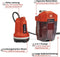 Einhell GE-PP 18 RB Li Solo - Accu Regentonpomp - Max. levercapaciteit 3000 l/u - Max. opvoerhoogte 20 m - Excl. accu en lader
