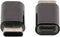 ValueLine VLCP60910B - USB-C 2.0 Adapter - USB Micro-B naar USB-C - Zwart