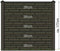 Tuindeco - Berton sleufpaal Reest gecoat tussenmodel 244 cm Tuindeco