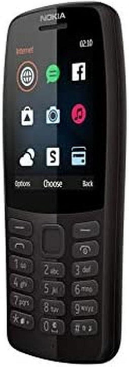 Mobile telephone for older adults Nokia 210 4G 2,3" Black 16 GB RAM