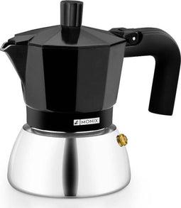 Monix M863003 Italiaanse Koffiezetapparaat Transparant