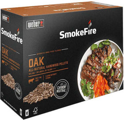 Weber - Wood pellets fsc oak