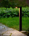 Lucide TEXAS - Sokkellamp - LED 1x7W 3000K IP54 - Antraciet