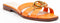 Guess Symo - Slippers - Goudkleurig merkembleem - Oranje