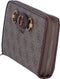 Guess Izzy SLG Small Zip Around - Ritsportemonnee - Bruin