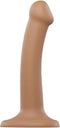 Strap On Me - Buigzame Siliconen Dildo - S