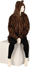 Apollo Ladies Huggle Hoodie Print Bruin
