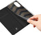 Dux Ducis Skin Pro Oppo A17 Hoesje Portemonnee Book Case Zwart